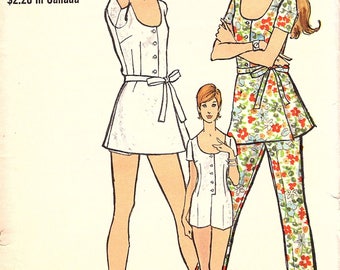 1940s 40s vintage playsuit sewing pattern crop top skirt high
