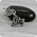 Battle of Iwo Jima Flag Charm - Silver Plated World War II Charm for Necklace or Bracelet