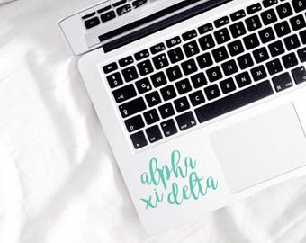 Alpha Xi Delta Sticker - Alpha Xi Decal - Sorority Decal - Sorority Sticker - Decal - Laptop Sticker - Sorority - Greek Sticker - Sticker