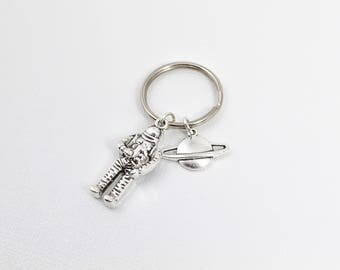 Astronaut keychain | Etsy