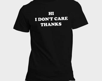 I dont care | Etsy