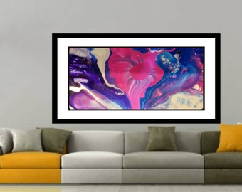 acrylic painting nature art canvas print Original Modern Art Abstract art Acrylic Landscape modern abstract wall art canvas living room art