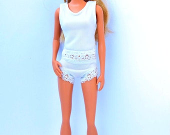 Barbie clothes - Barbi panty & Barbie top, Barbie underwear, Barbie lingerie Fashion Royalty doll clothes Royalty lingerie Popy Parker panty
