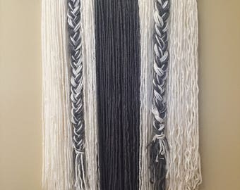 Yarn Wall Art yarn wall hanging | etsy Yarn Wall Art yarn wall hanging | etsy