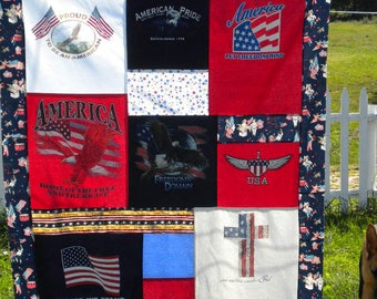 custom t shirt quilts near me