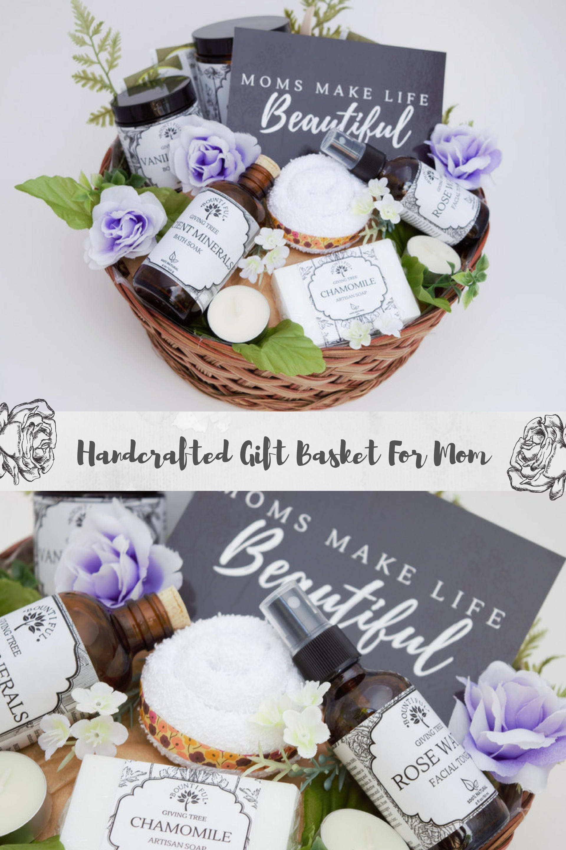 New Mom Gift Basket New Baby Gift Basket Gift Basket new