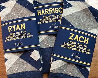 Groomsmen socks | Etsy