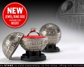 Death Star Ring Box - proposal ring box, engagement ring box, star wars, ring case, wedding, marriage, matrimony, bridal, nuptials, geek box