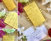 Elvish Wedding Invitation laser cut Elf Inspired lord of the rings party invite customizable Zelda love always