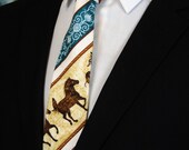 Horse Necktie –  Mens Ties with Horses