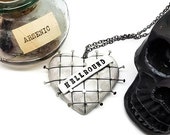 Hellraiser necklace, Cenobite necklace, Horror Movie, Horror Necklace, Doug Bradley, Clive Barker, Hellbound
