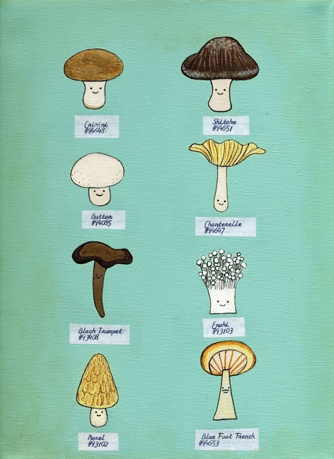 Наркотические грибы рисунок