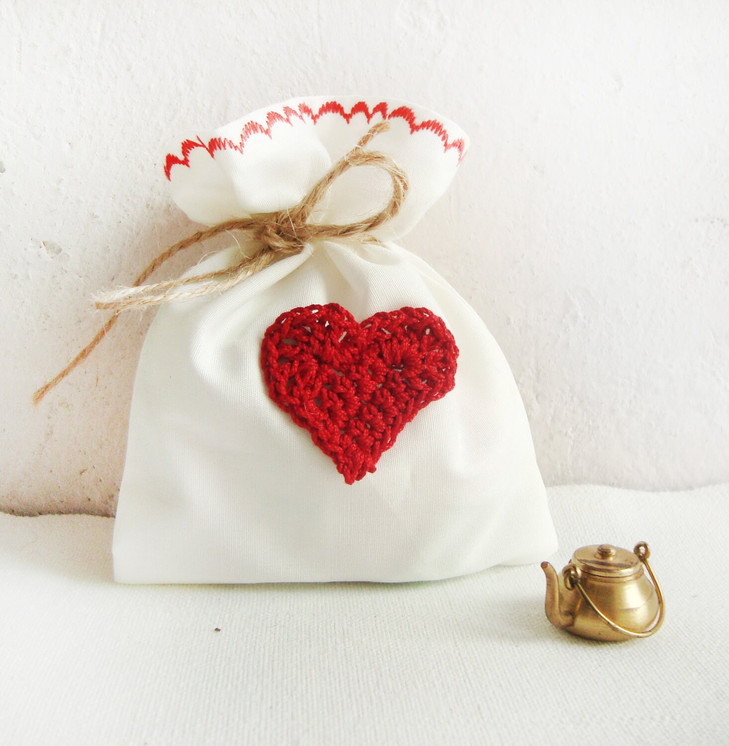 Bolsas de tela para invitados 6