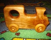 Lil Locomotive Wood Train Cherry