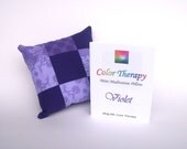 Color Therapy Mini-Meditation Pillow - Violet - MHDBoutique