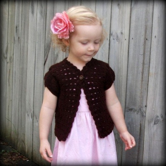 Bernat:
 Pattern Detail - Cottontots - Baby&apos;s Cardigan (crochet)