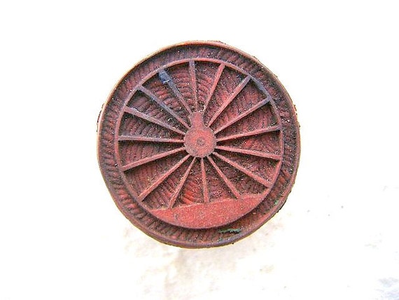 Vintage Japanese Rubber Stamp Wheel 25 by vintagefromjapan