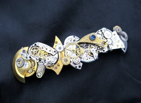 Steampunk Barrette