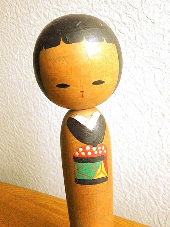 Vintage Japanese Kokeshi Doll VintageFromJapan auf Etsy