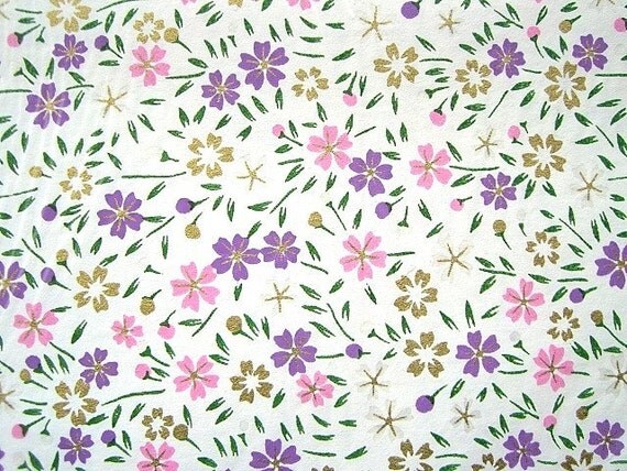 Japanese Paper Cherry Blossoms Half Sheet P10 by FromJapanWithLove