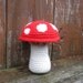 Plush Crochet Mushroom Toadstool Stuffie ready to ship von luvbuzz