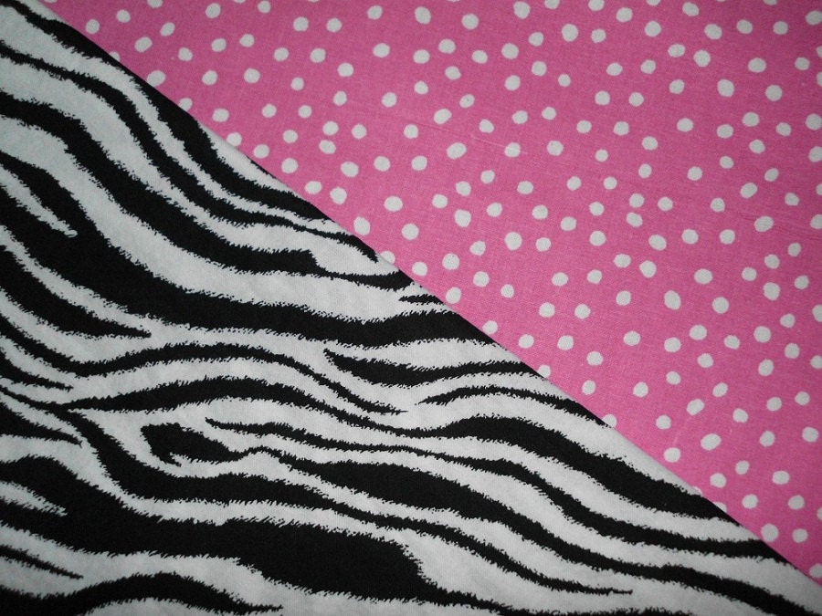Zebra Hot Pink Laptop Zippered Tote Case Sleeve Cover for 15x10x2 Animal Print