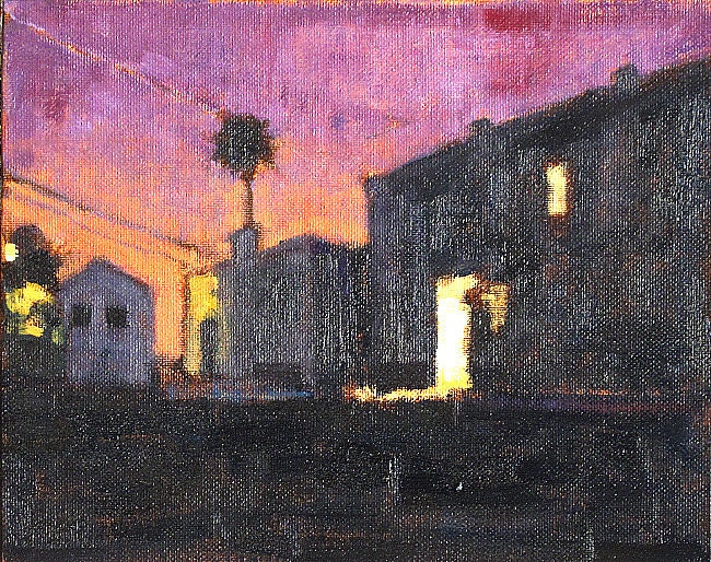 Urban landscape in San Diego, California