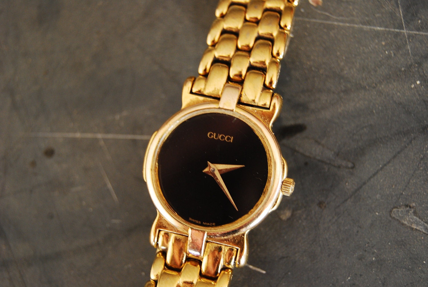 Gucci Gold watch 24k