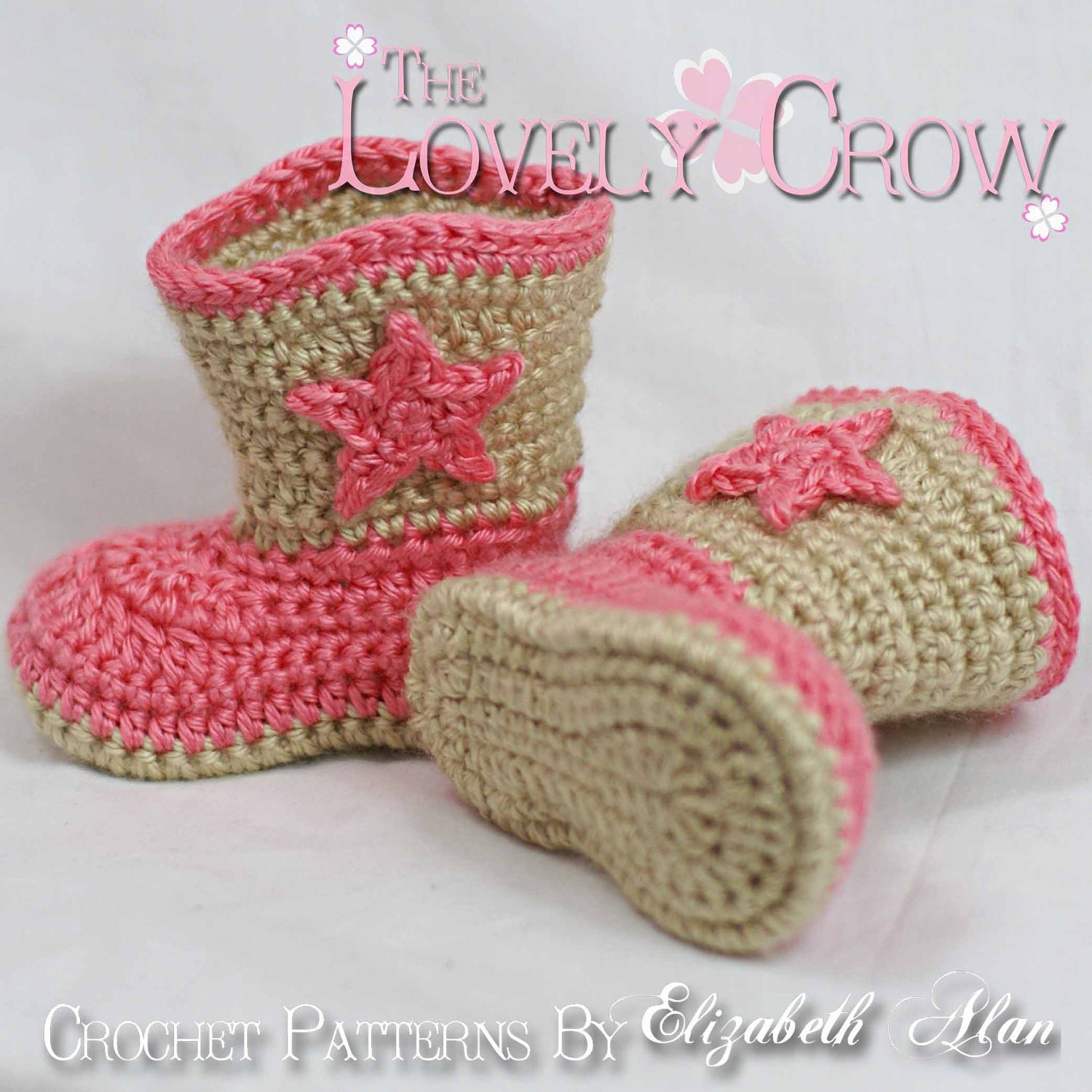 Crochet Mary Janes, Cowboy Boots, Baby Booty High Tops - YouTube