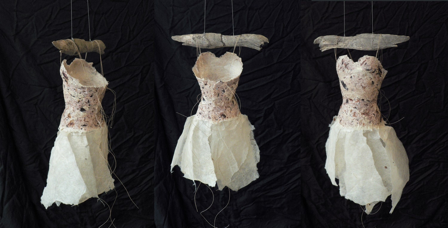 art studio atelier28: give us a twirl: a dress made of paper