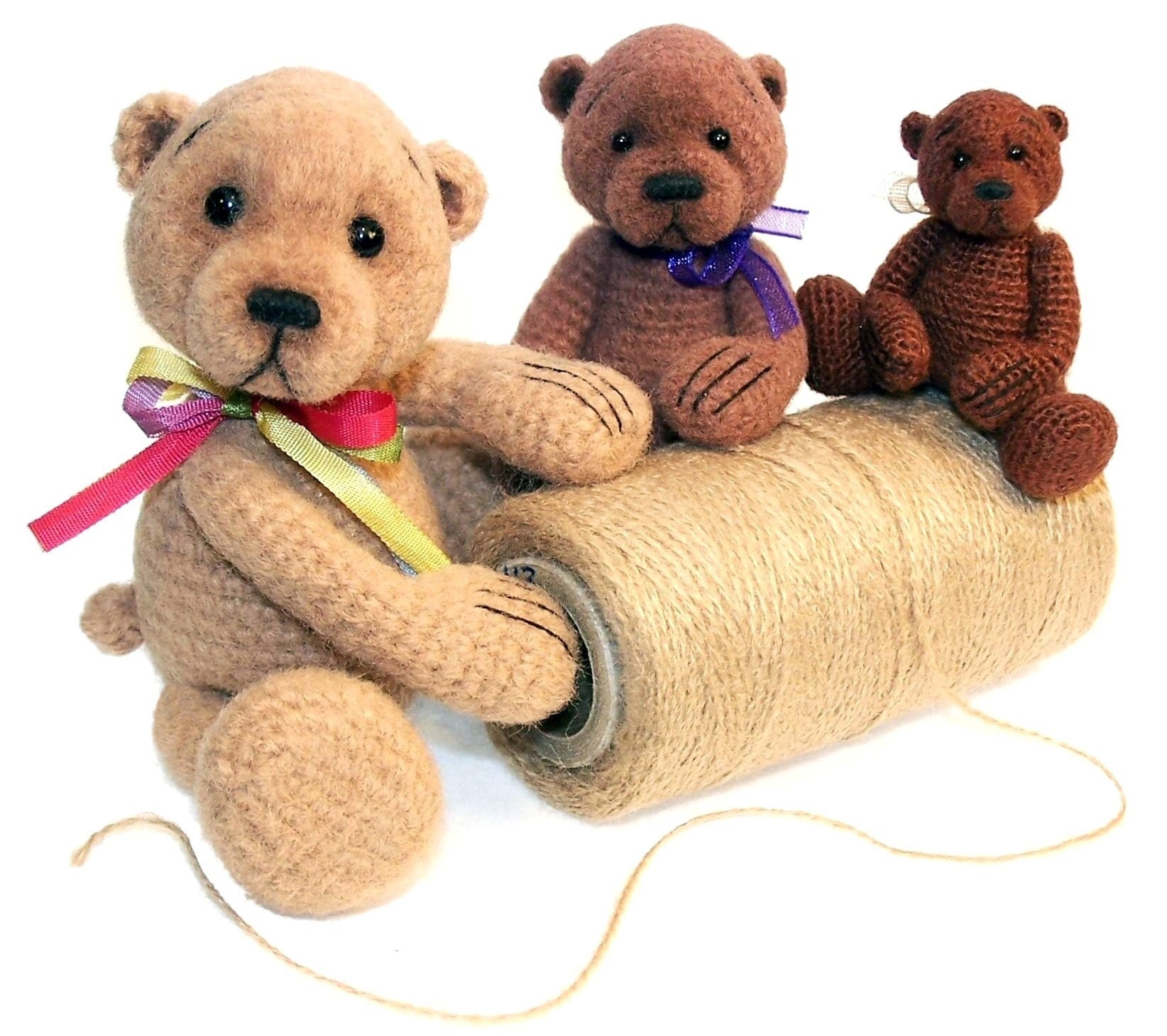 PATTERN - Thread Crochet Bear